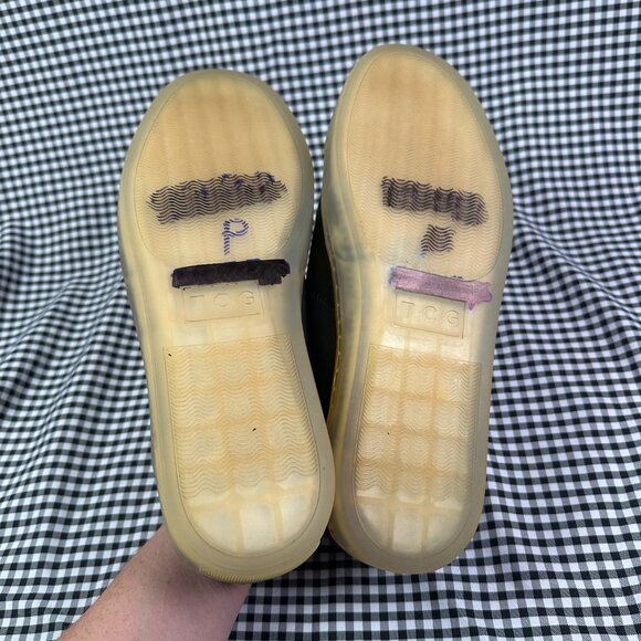 TCG Cooper Sneaker Grey Leather Lace Up Men's Size EU 43 / US 10 - Picture 5 of 6